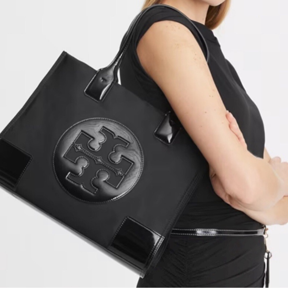 Ella Patent Nylon Bag